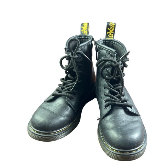 Dr.Martens Kids' 1460 Boots Size 3 Leather lace and zipper‎ clousure - Picture 2 of 9